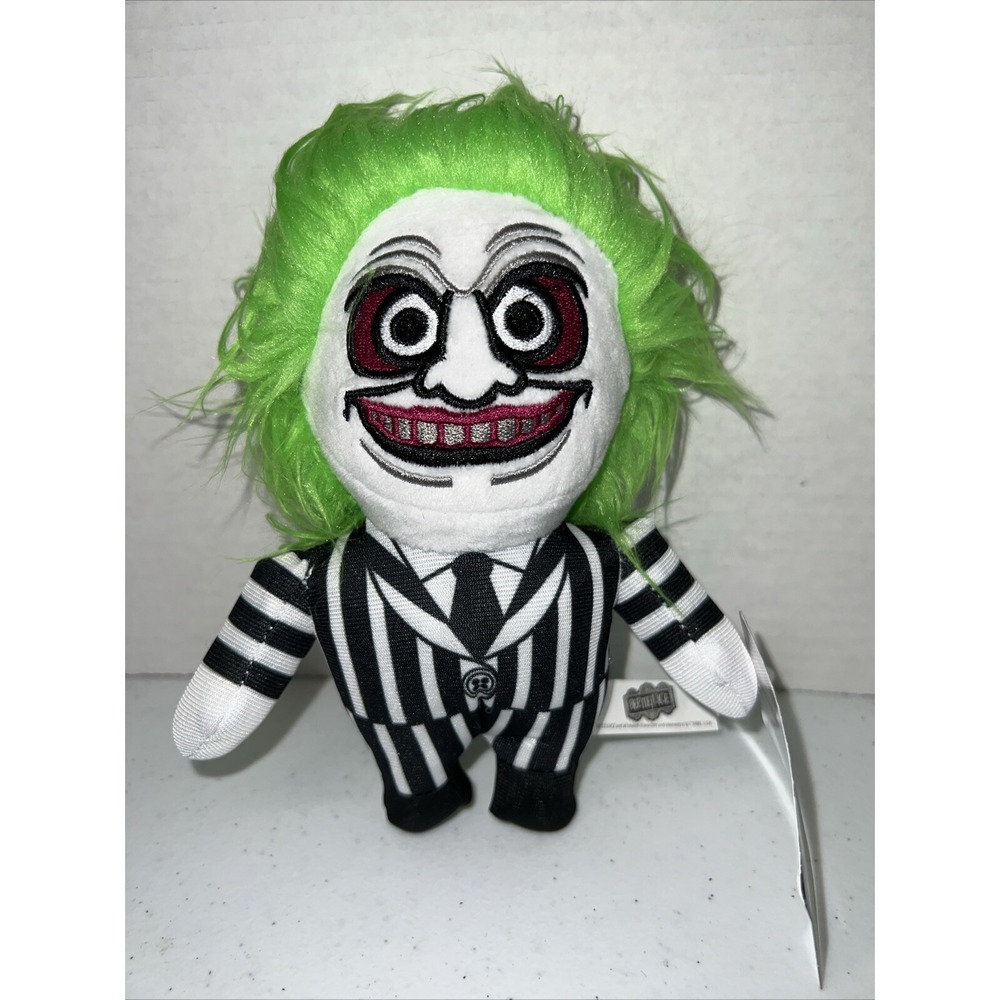 NWT Ruz Beetlejuice Plush Stuffed Toy Halloween 8" Target Tim Burton